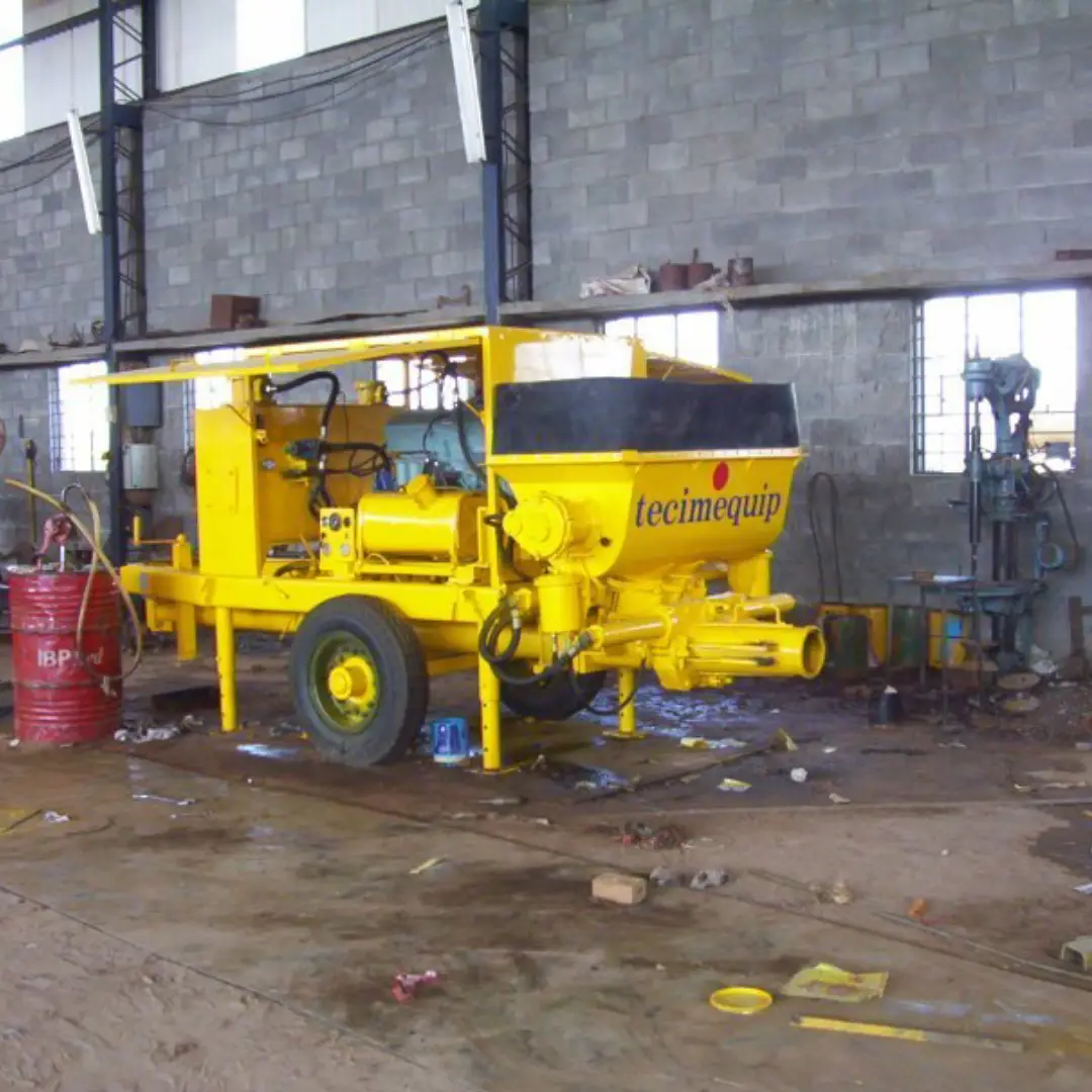 Tecimequip Mobile Concrete Pump, Capacity: 18 Cu.m/hr & 36 Cu.m/hr
