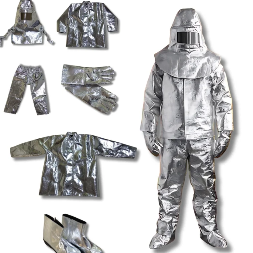 Signature Aluminized Glass Fibre Fire Proximity Suit - L