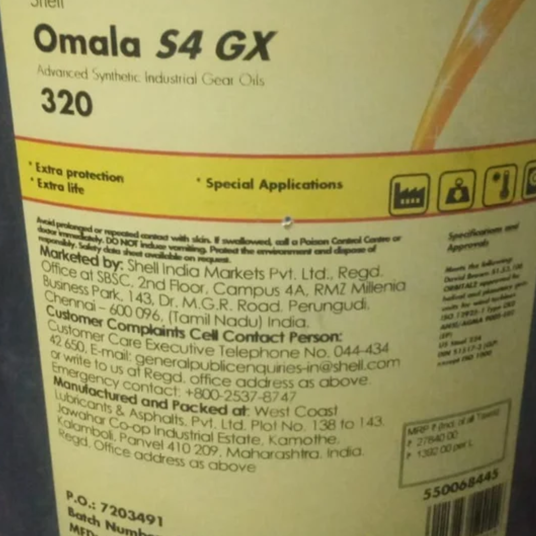 Shell Synthetic Lubricant