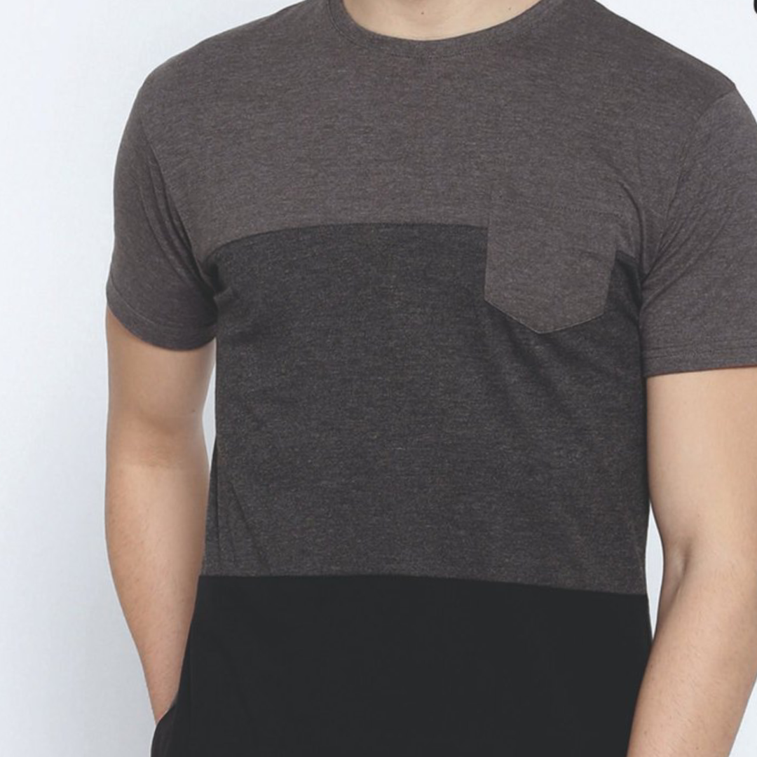 Round Casual T Shirt