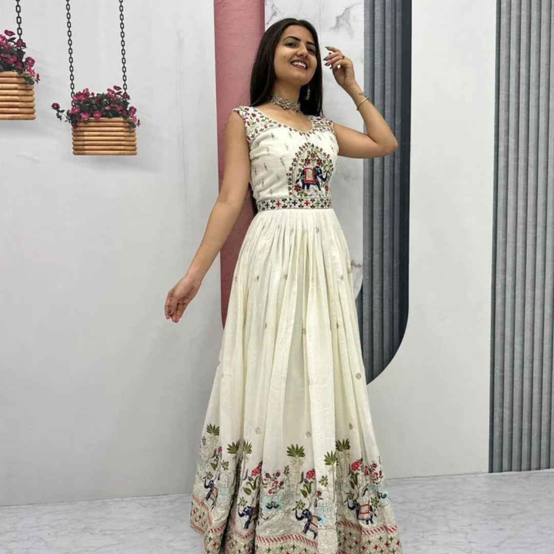 Chinon Designer Gown , Fancy Designer Gown